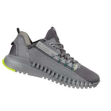 Baskets Ecco Zipflex Low Homme Grise | FR 672JPQ